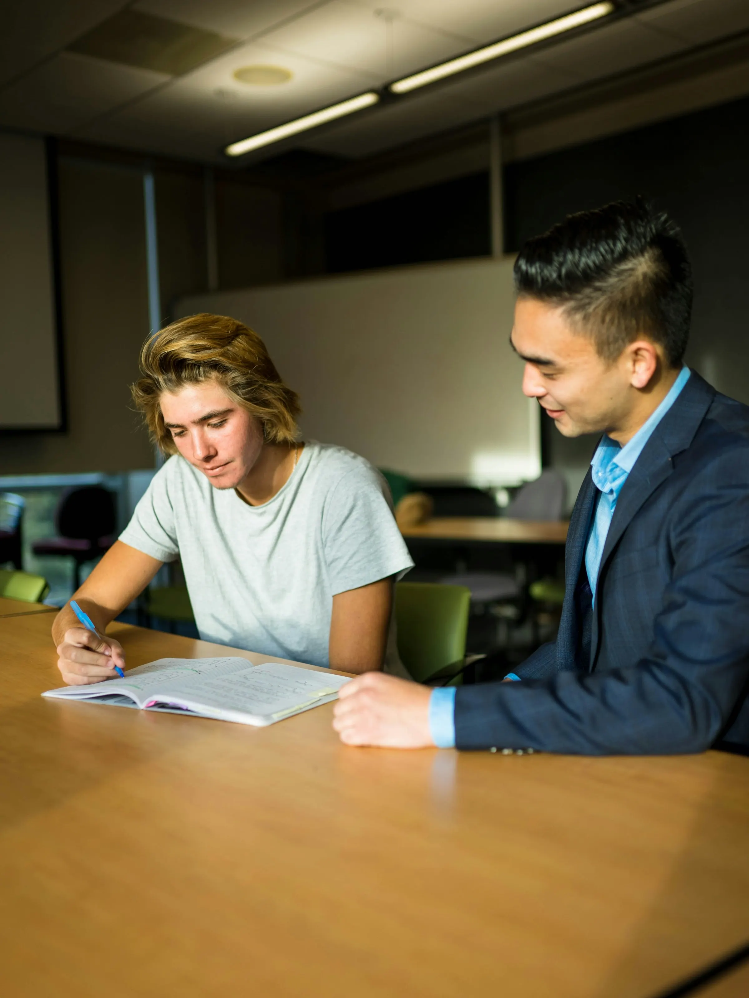 Ustaad tutor supporting Year 12 and Year 13 A-Level students through Cambridge Edexcel and AQA exam preparation across the UAE