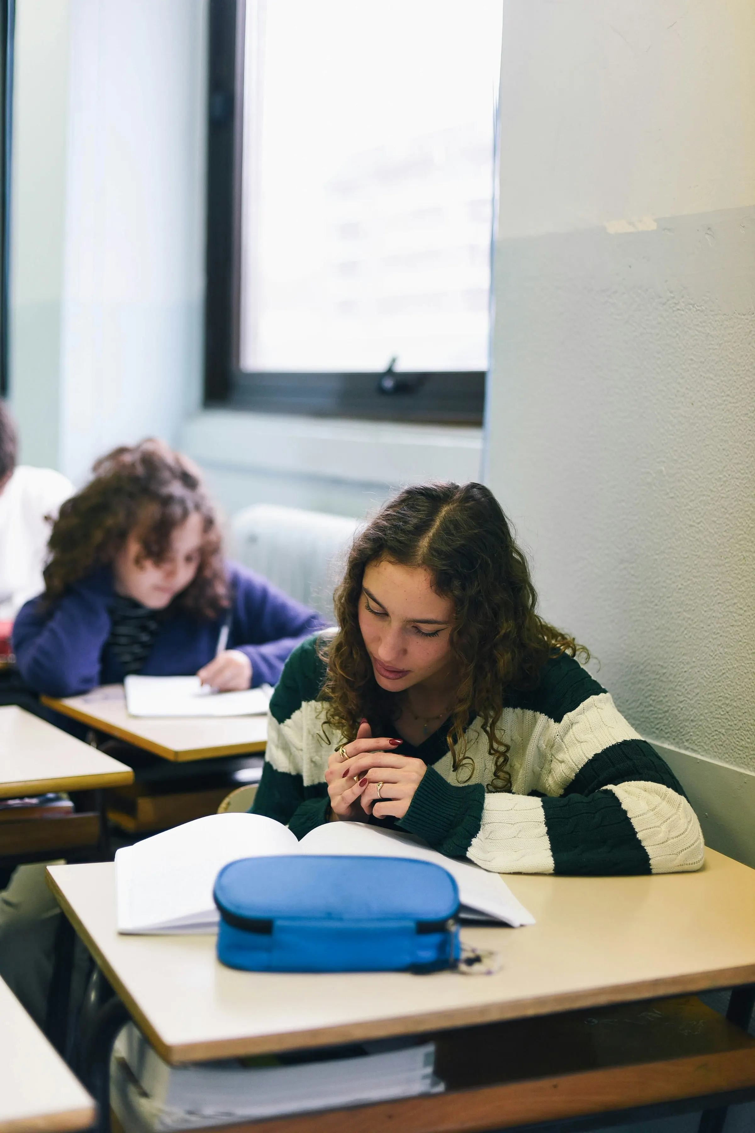DP Higher Level students studying
