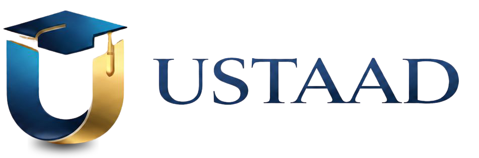 Ustaad logo — premium 1-to-1 private tutoring service across the UAE since 2015